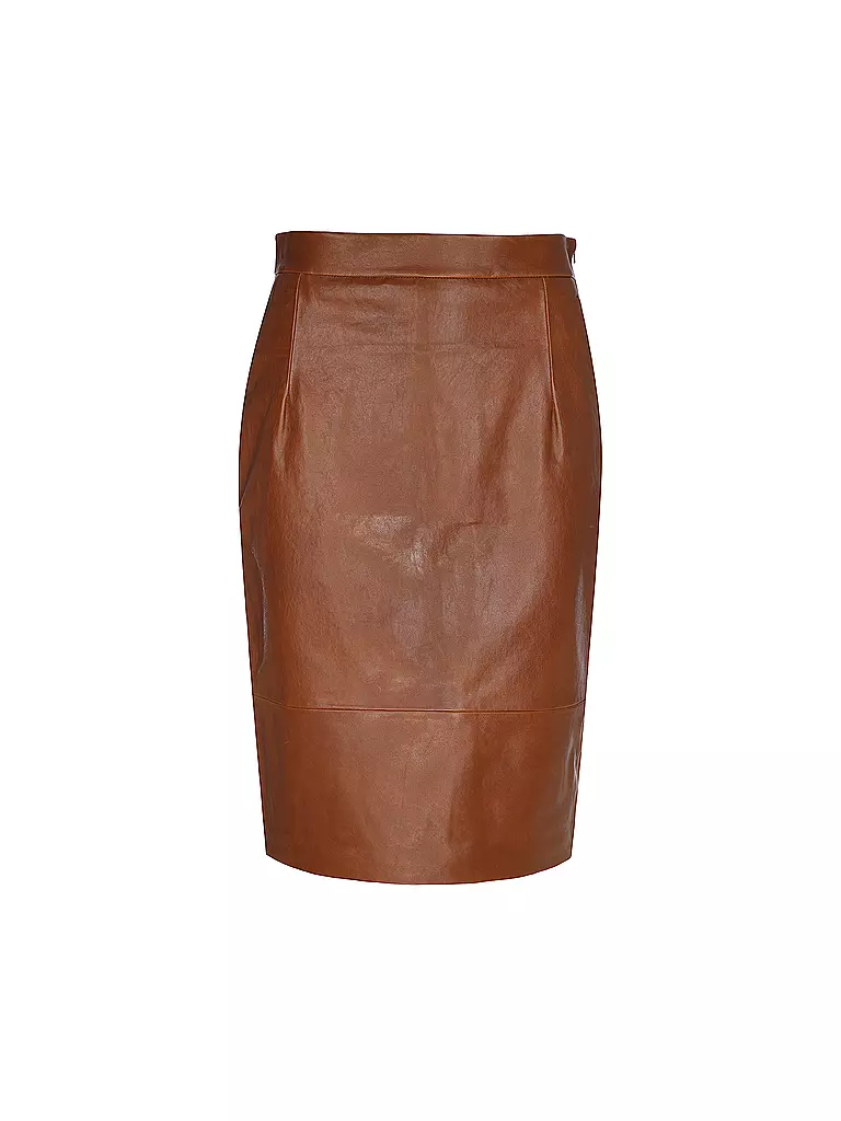 WEEKEND MAX MARA | Lederrock PAPAILE | braun