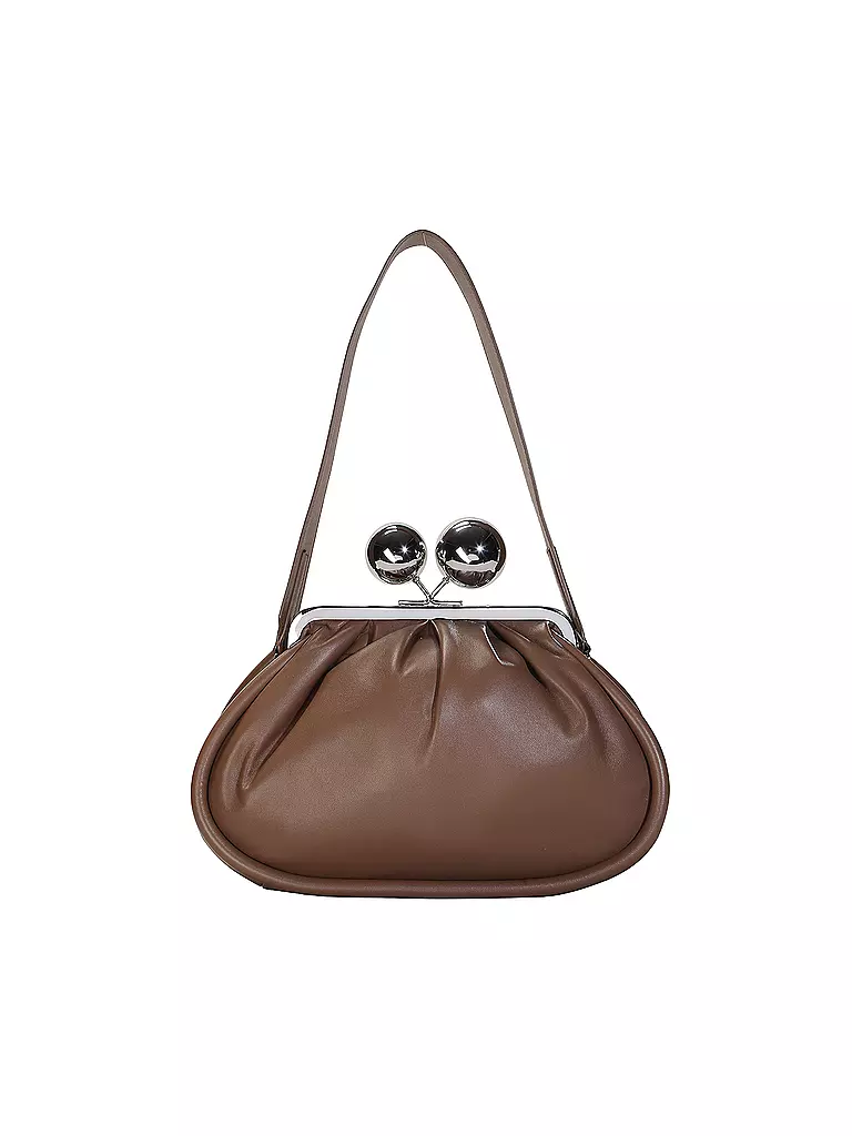 WEEKEND MAX MARA | Ledertasche - Umhängetasche MILVANEW | braun