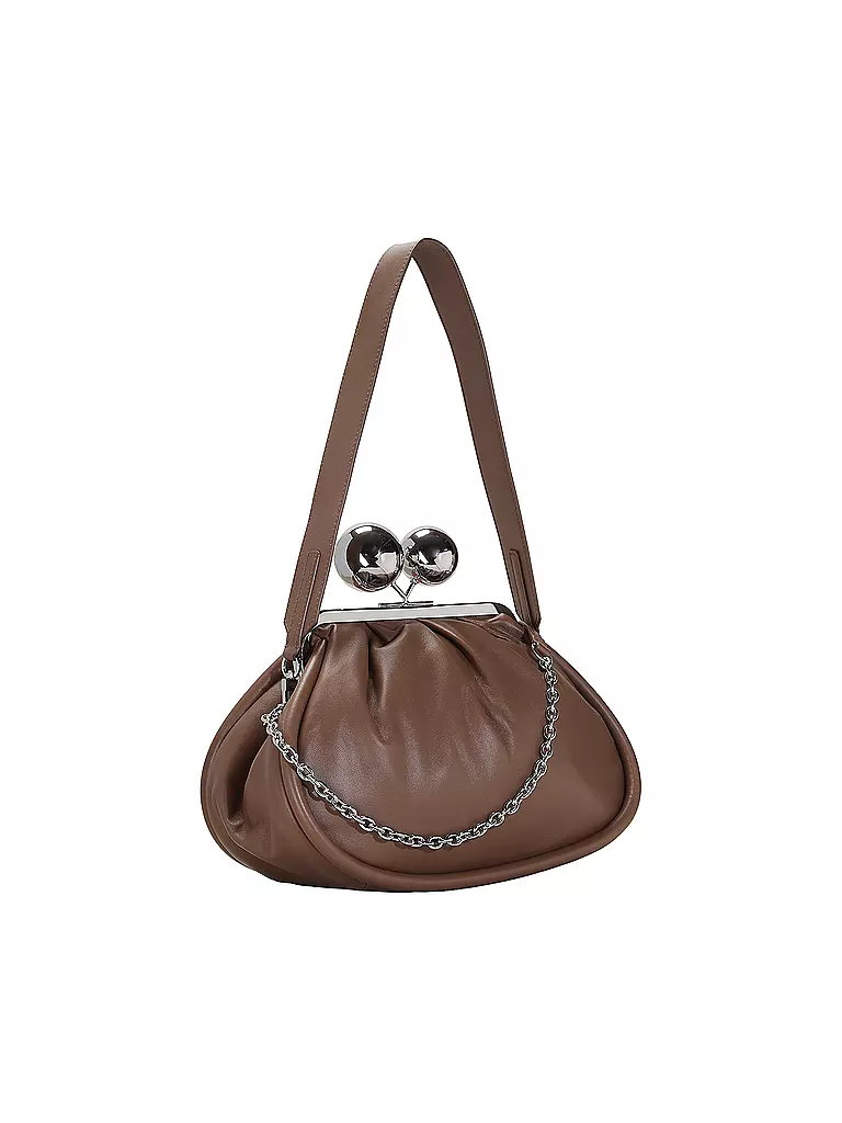 WEEKEND MAX MARA | Ledertasche - Umhängetasche MILVANEW | braun