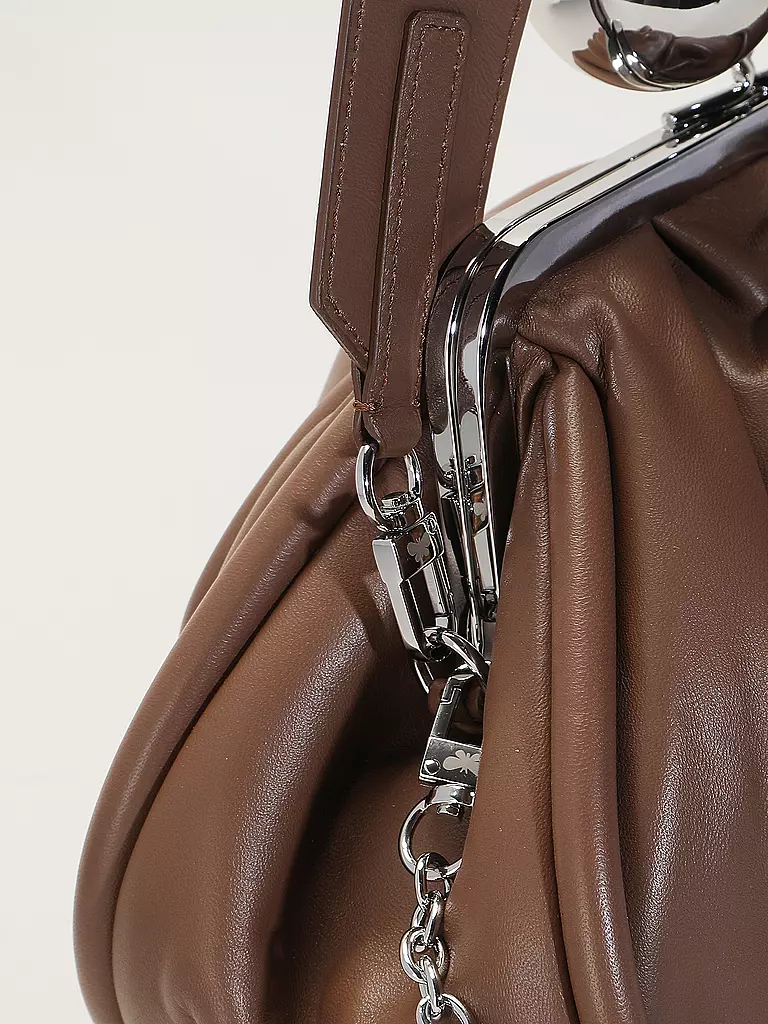 WEEKEND MAX MARA | Ledertasche - Umhängetasche MILVANEW | braun