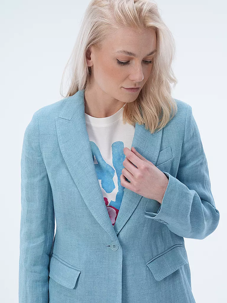 WEEKEND MAX MARA | Leinen Blazer NALUT | blau