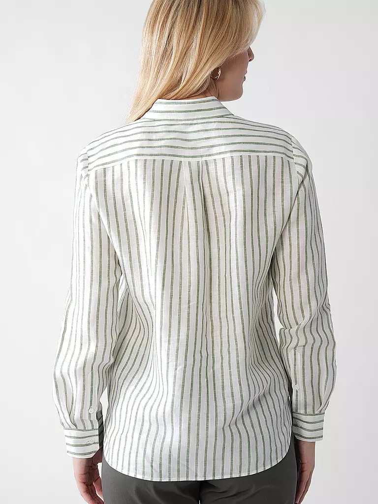 WEEKEND MAX MARA | Leinenbluse JOSEF | grün