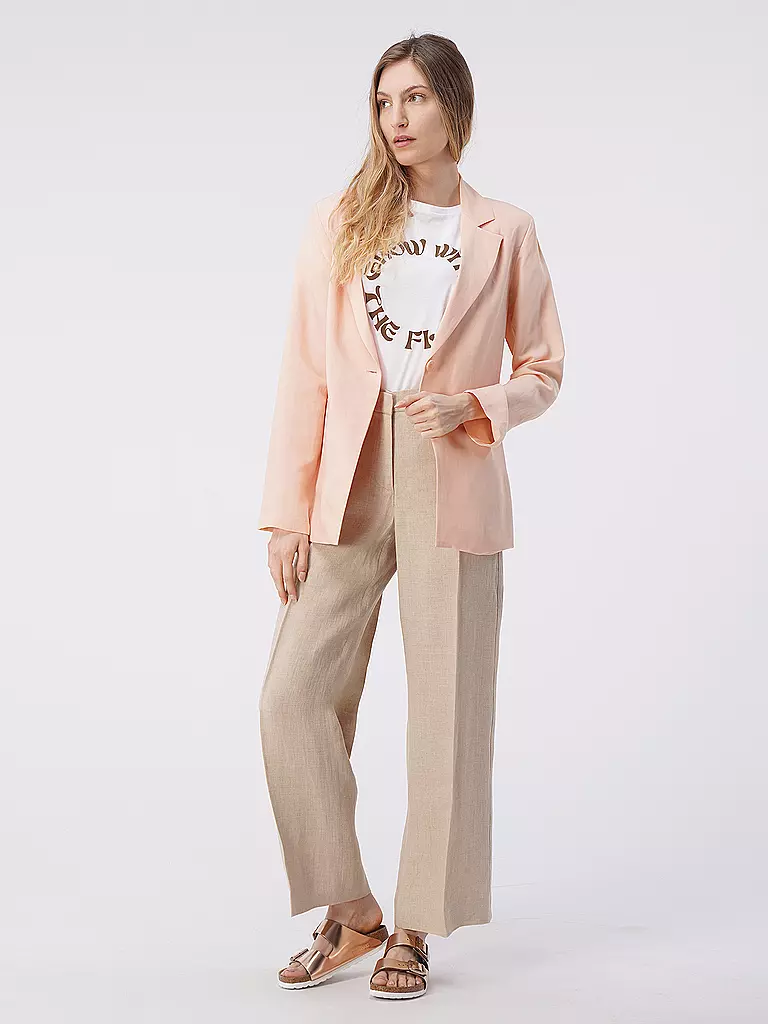 WEEKEND MAX MARA | Leinenhose MALIZIA | creme