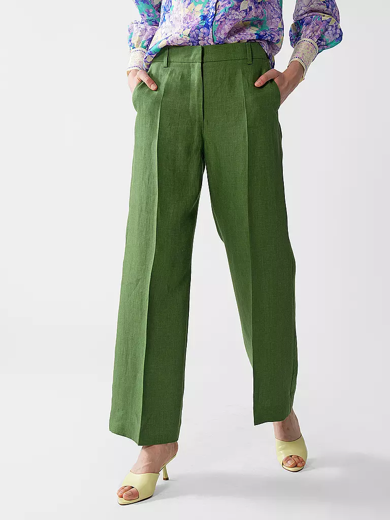 WEEKEND MAX MARA | Leinenhose MALIZIA | grün