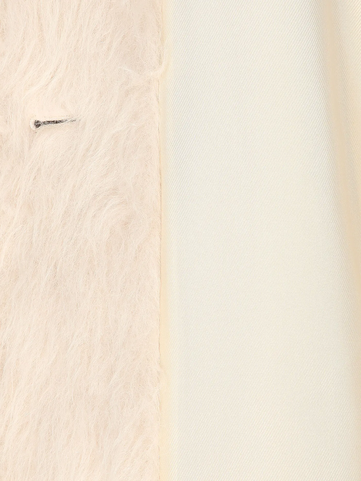 WEEKEND MAX MARA | Mantel in Felloptik CANTONE | beige