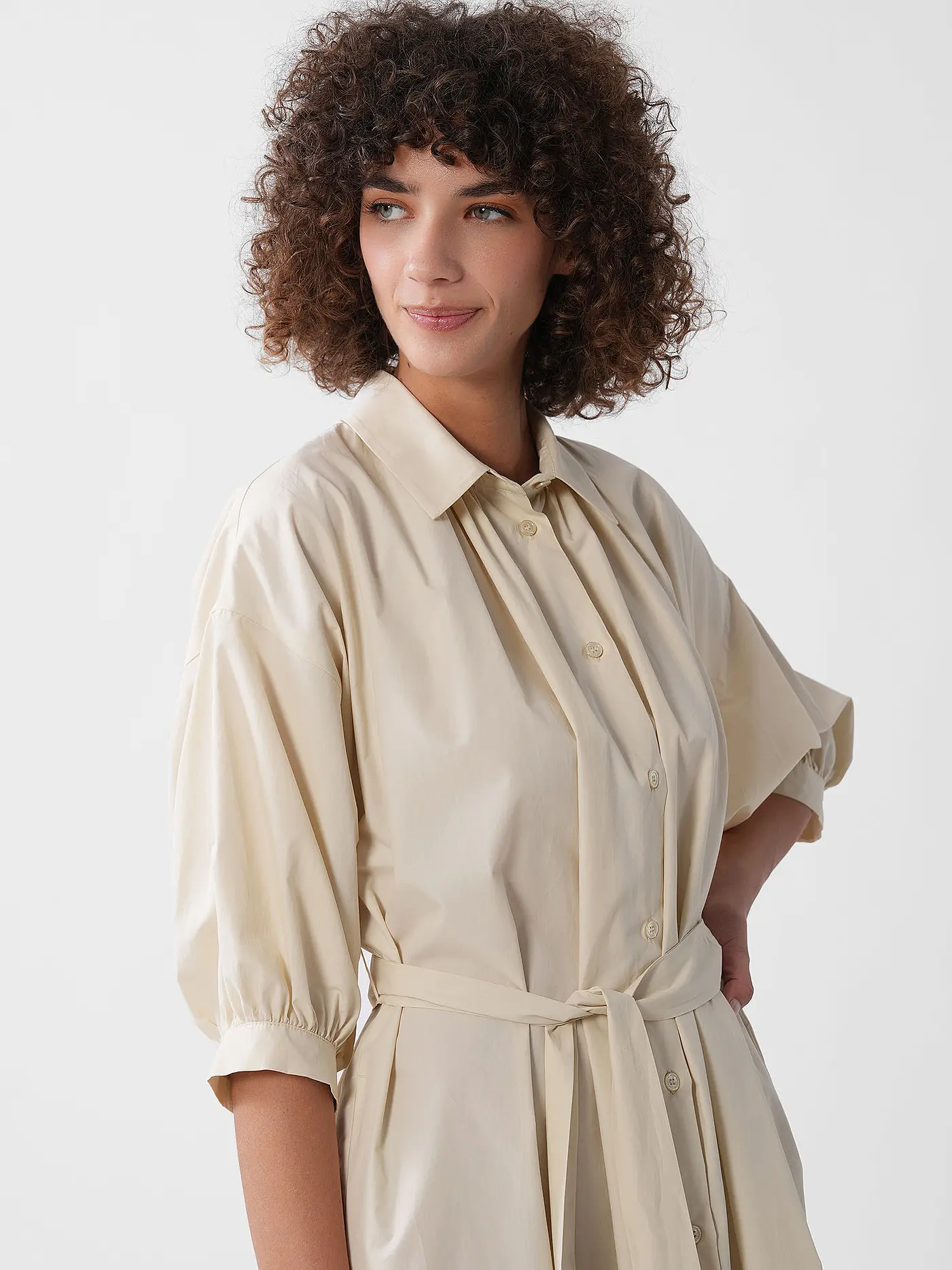 WEEKEND MAX MARA | Midikleid CATONE | creme
