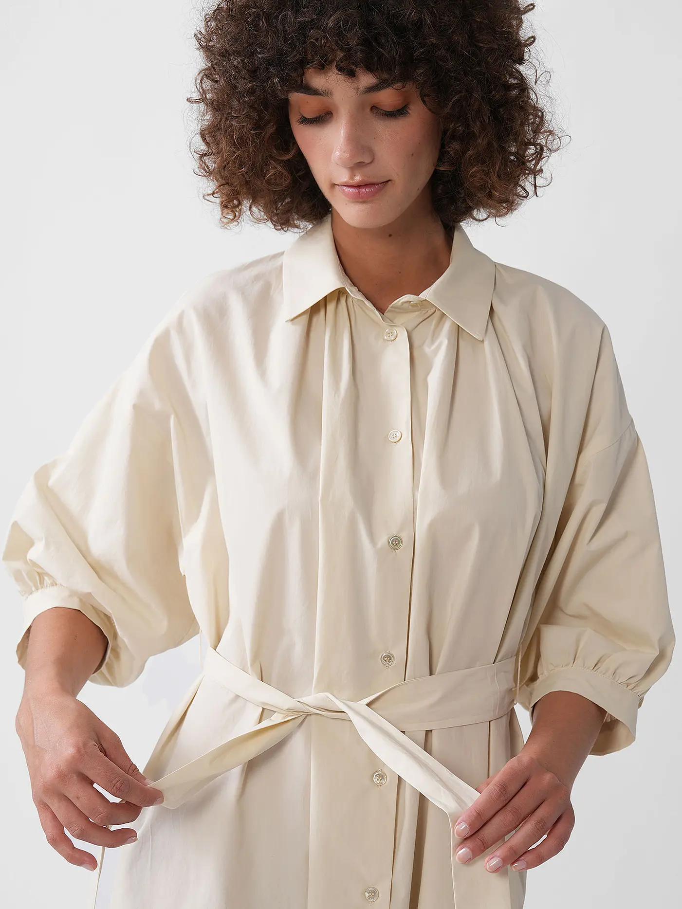 WEEKEND MAX MARA | Midikleid CATONE | creme