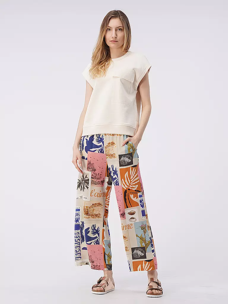 WEEKEND MAX MARA | Seidneculotte KARMAN | creme