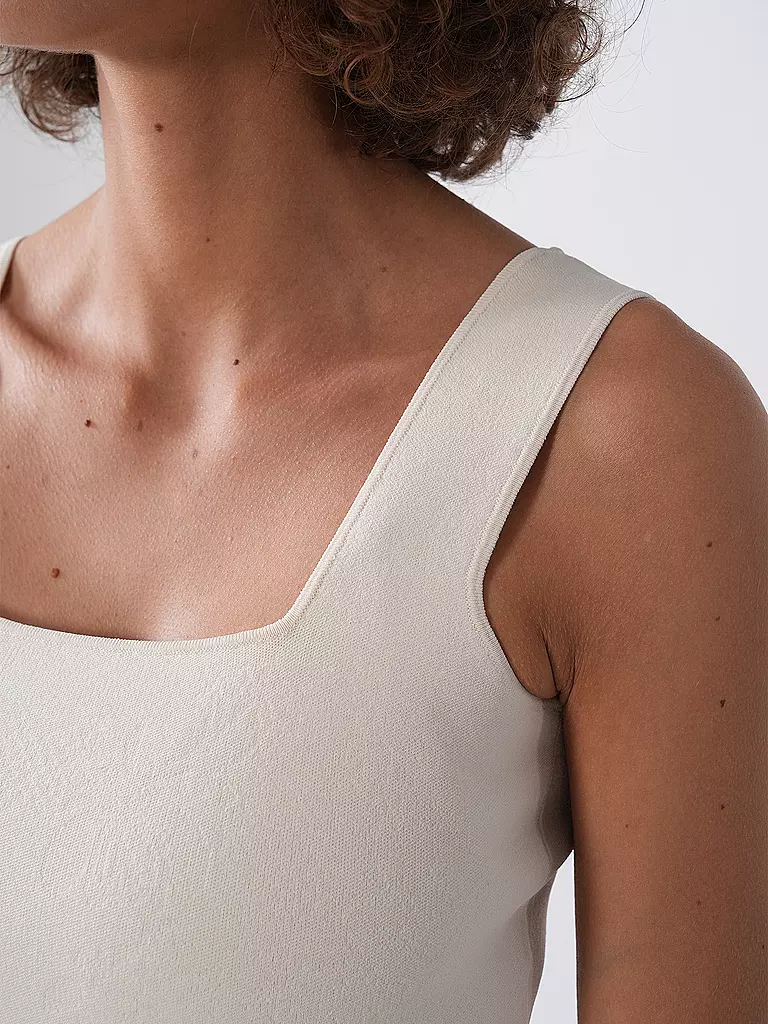 WEEKEND MAX MARA | Top Cropped Fit PILADE | creme