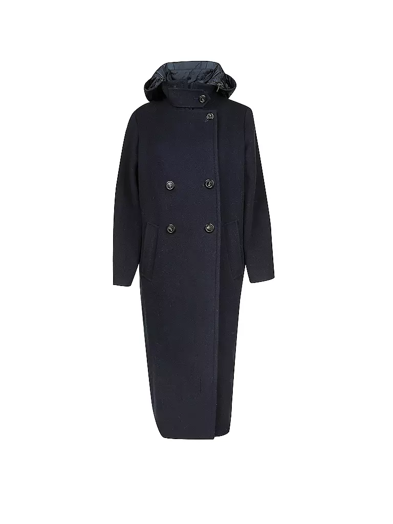 Damen Mantel 3 In 1 WEEKEND MAX MARA Wollmantel "Unigeno" 2 in 1 blau