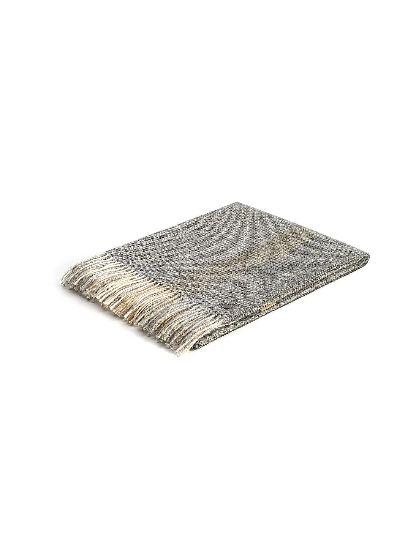 WEICH COUTURE ALPACA | Edelhaardecke BORREA 130x180cm Dark Grey  | grau