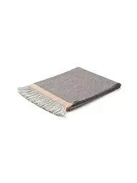 WEICH COUTURE ALPACA | Edelhaardecke MERIMA 130x180cm White/Beige | grau