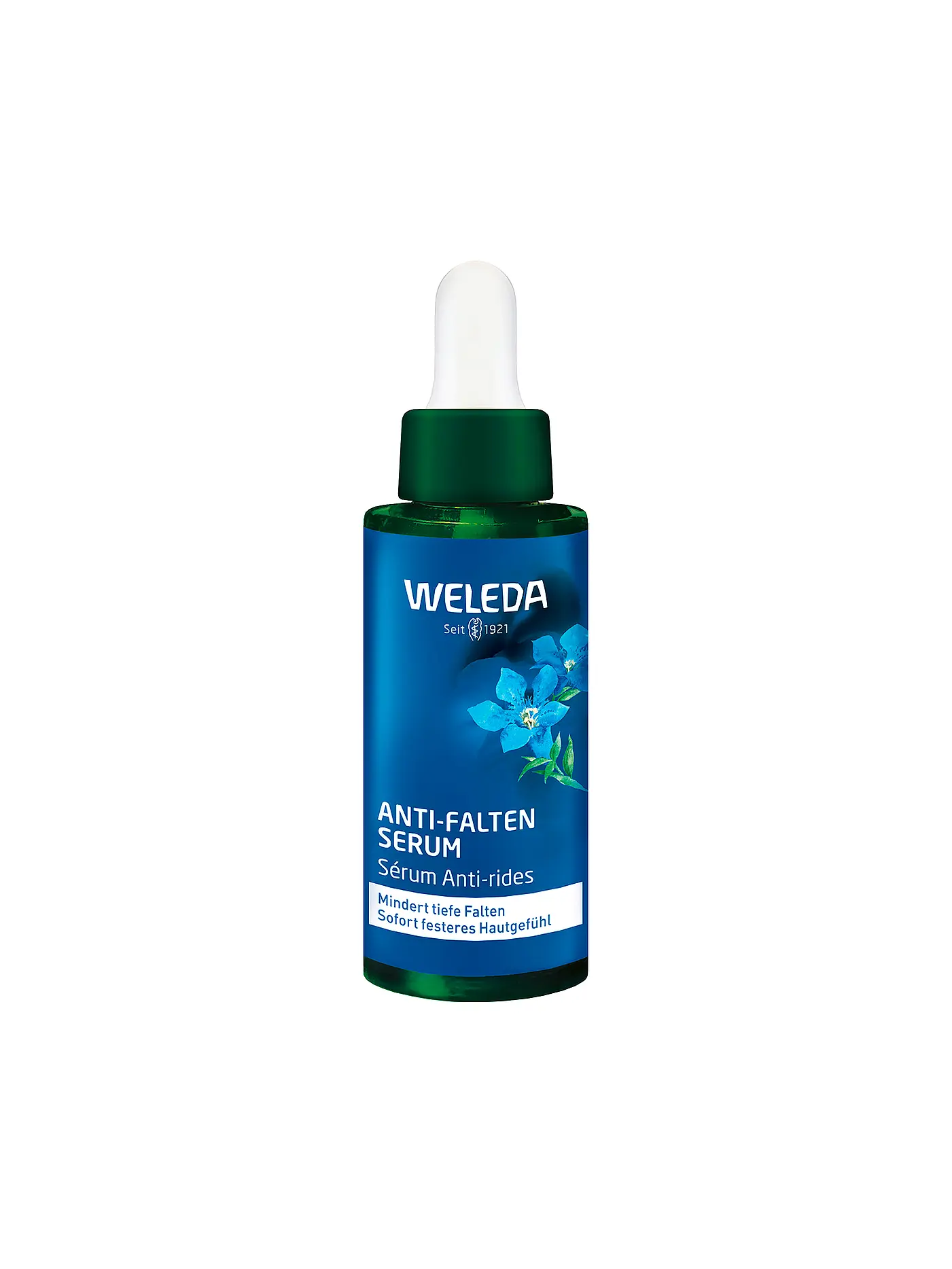 WELEDA | Anti-Falten Serum Blauer Enzian & Edelweiß 30ml | keine Farbe