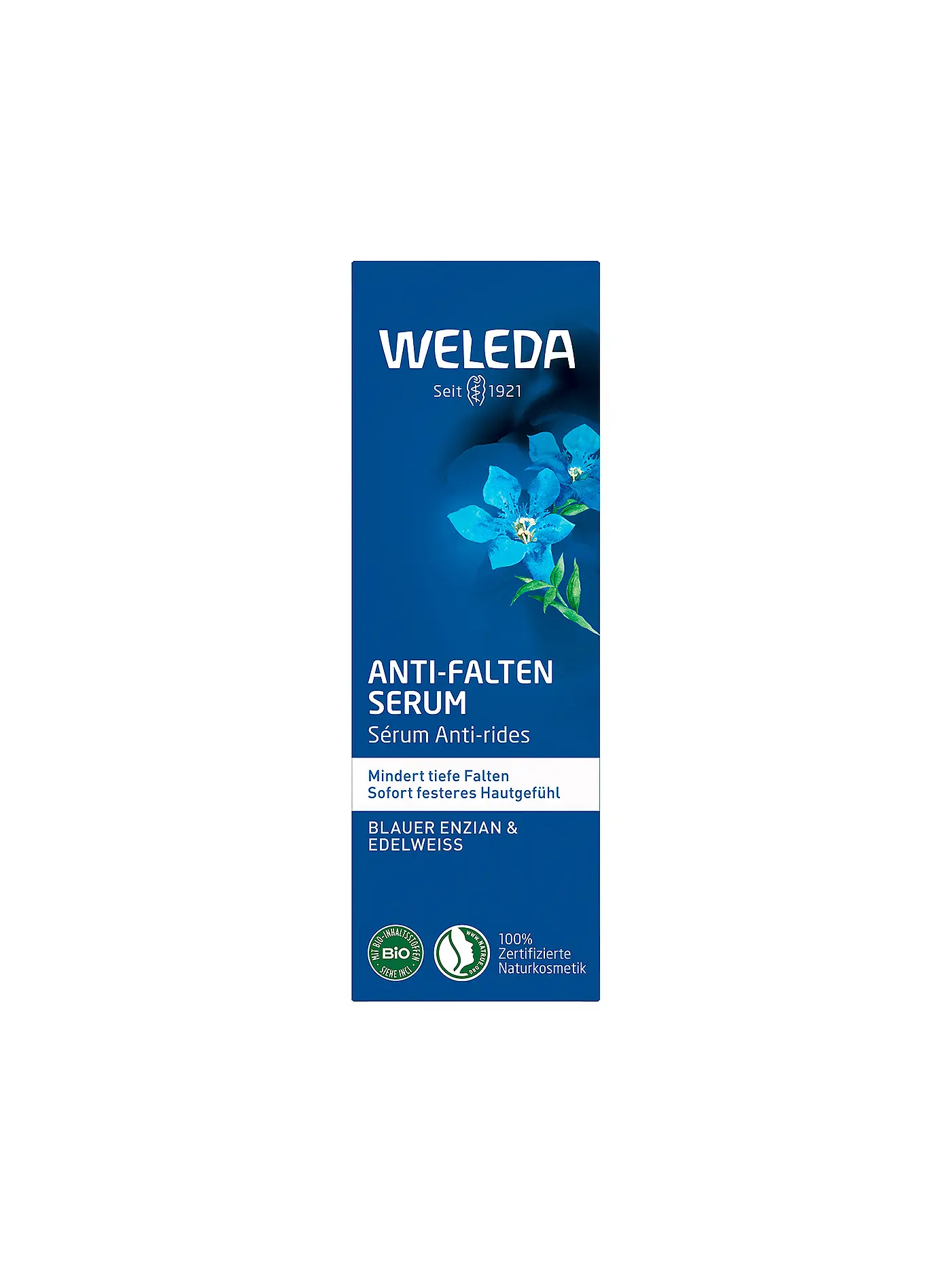 WELEDA | Anti-Falten Serum Blauer Enzian & Edelweiß 30ml | keine Farbe