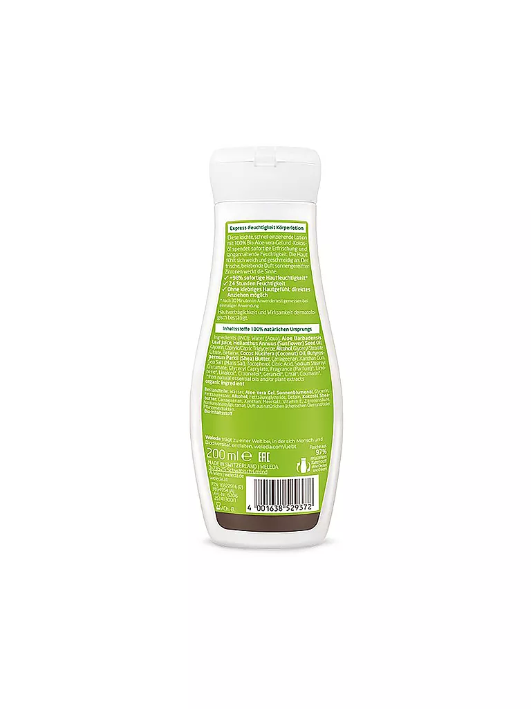 WELEDA | Express-Feuchtigkeit Körperlotion Citrus 200ml | keine Farbe