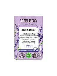 WELEDA | Feste Duschpflege Lavender+Vetiver 75g | lila
