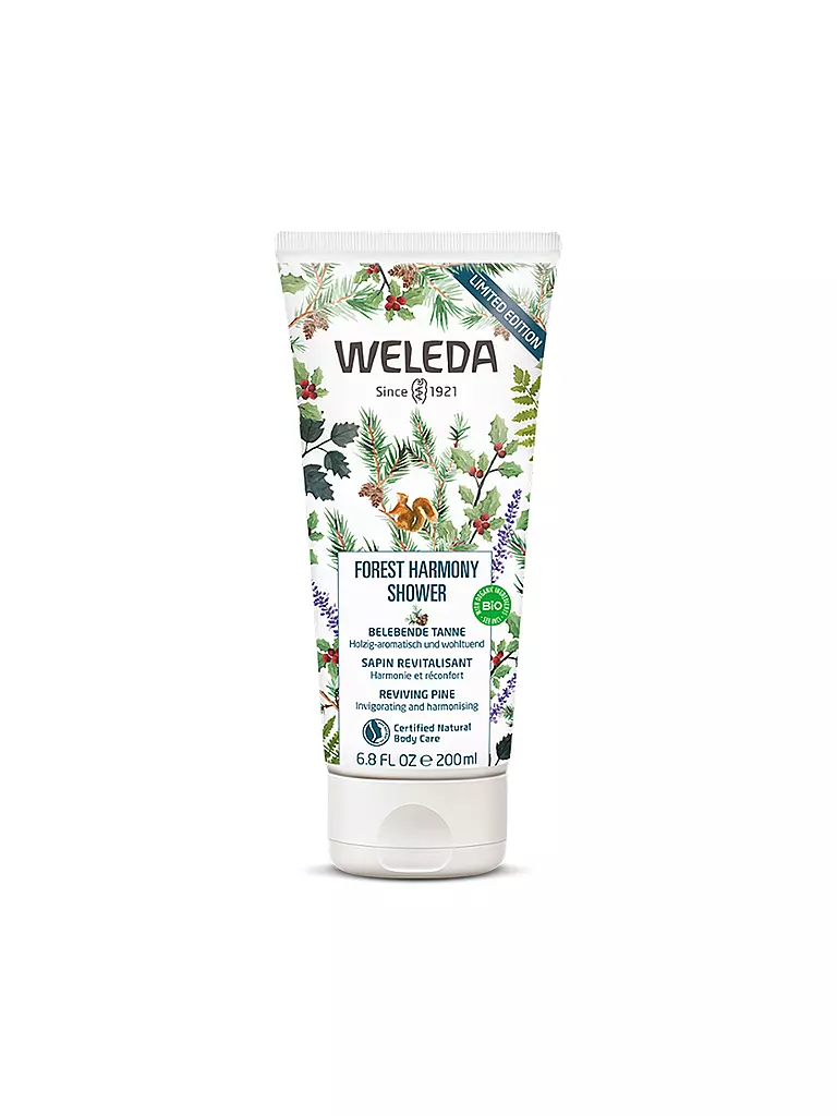 WELEDA | Forest Harmony Shower Gel 200ml | transparent