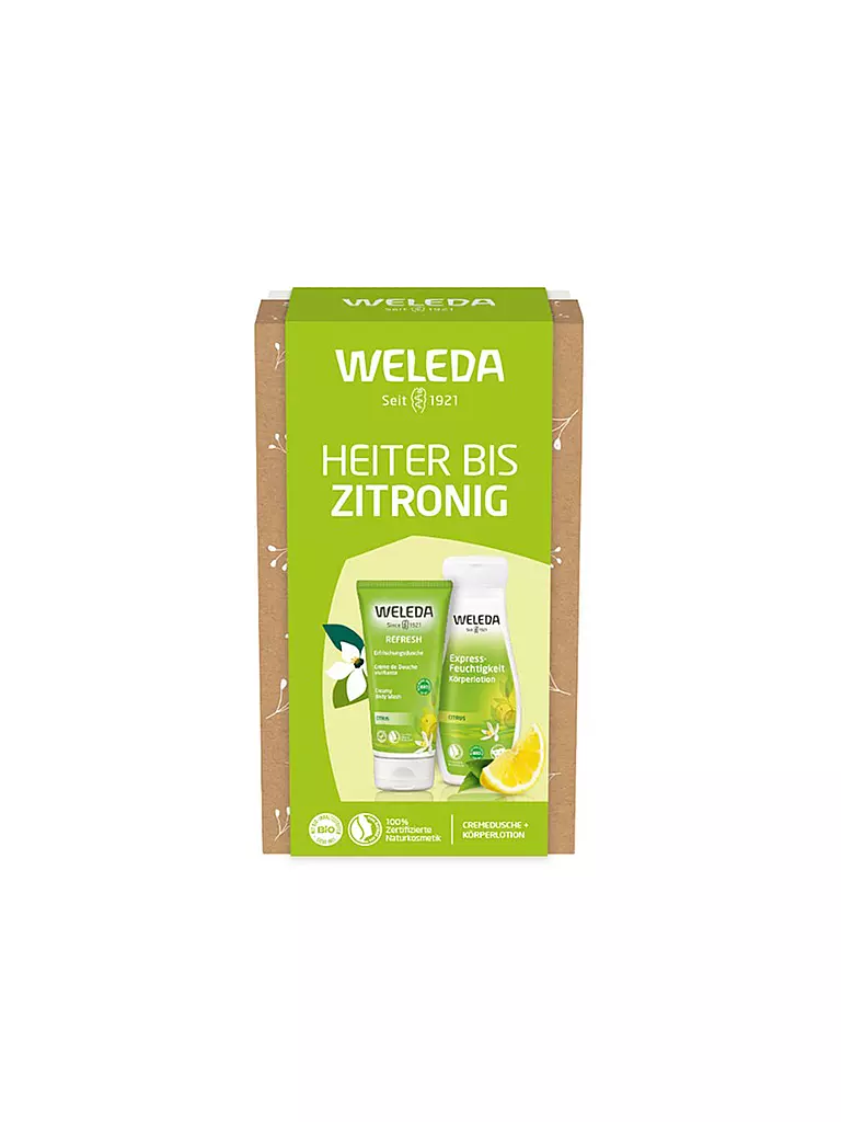 WELEDA | Geschenkset - Citrus Set 2x200ml  | keine Farbe