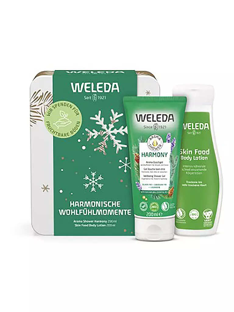 WELEDA | Geschenkset - Harmonische Wohlfühlmomente 2x200ml | keine Farbe