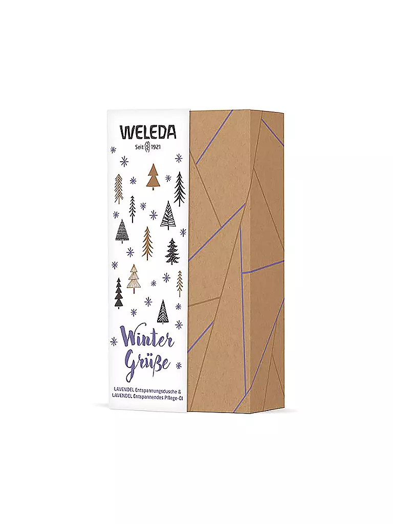 WELEDA | Geschenkset - Lavendel 2020 200ml / 100ml | transparent