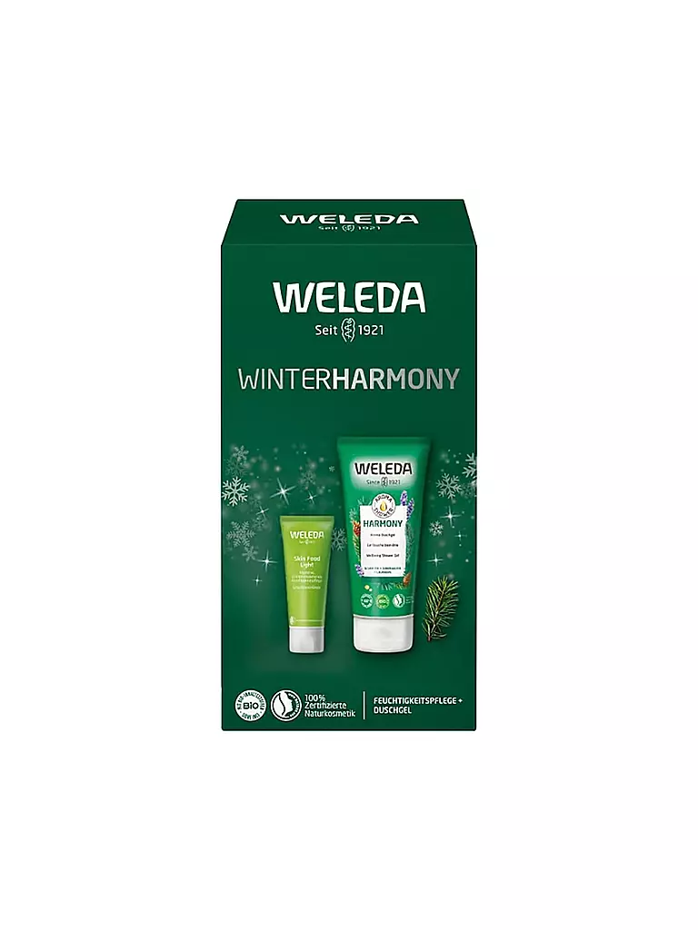 WELEDA | Geschenkset - WINTERHARMONY - Geschenkset Harmony & Skin Food Light 200ml / 30ml | keine Farbe