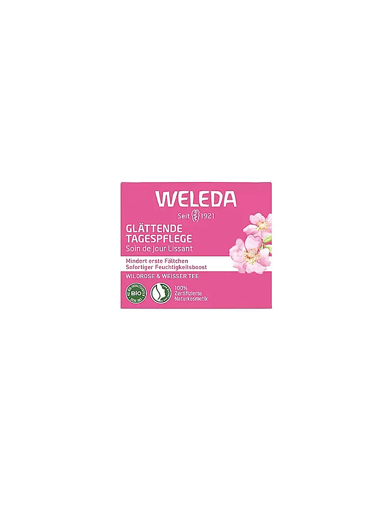 WELEDA | Gesichtscreme - Wildrose & Weißer Tee Tagepflege 40ml | keine Farbe