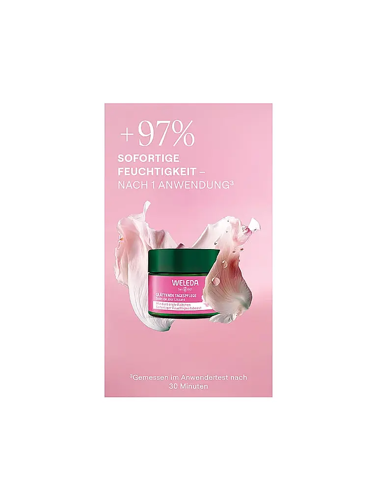 WELEDA | Gesichtscreme - Wildrose & Weißer Tee Tagepflege 40ml | 