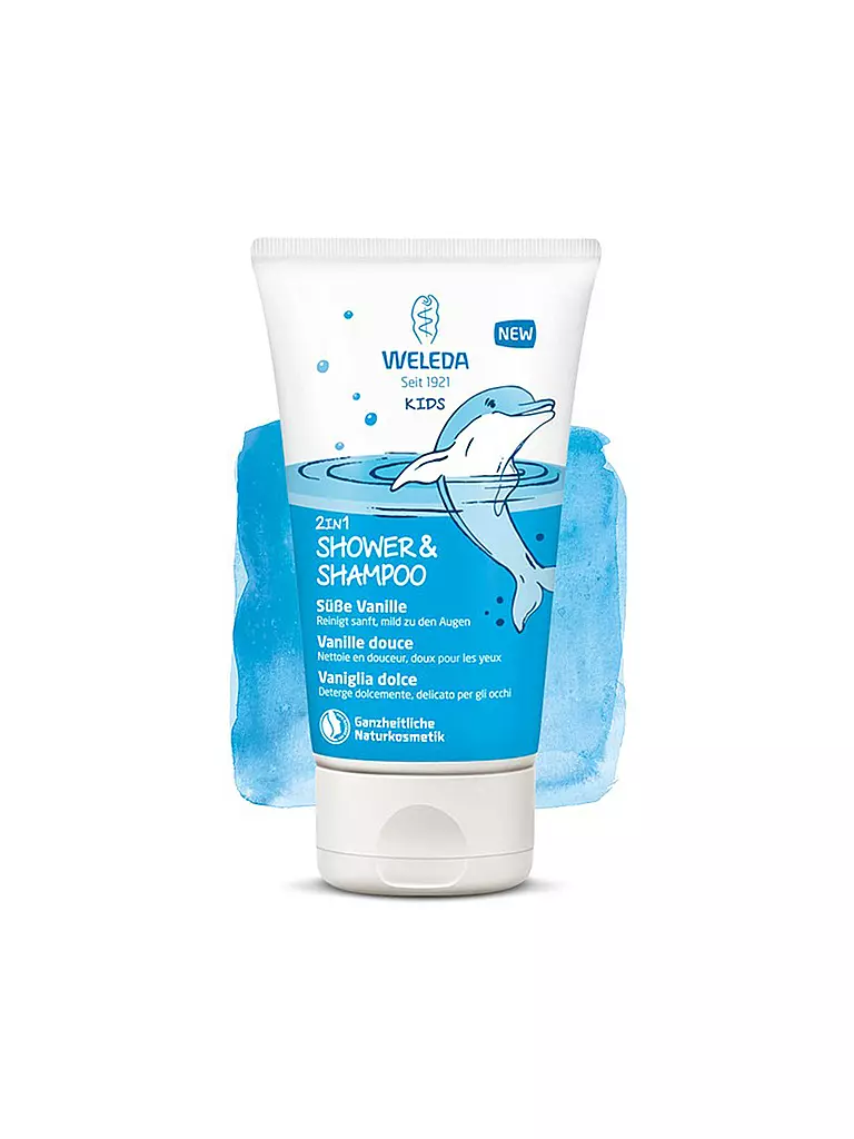 WELEDA | Kids 2in1 Shower and Shampoo "Süsse Vanille" 150ml | 
