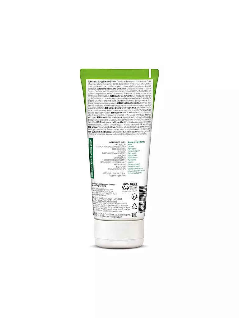 WELEDA | Refresh – Erfrischungsdusche Citrus 200ml | keine Farbe
