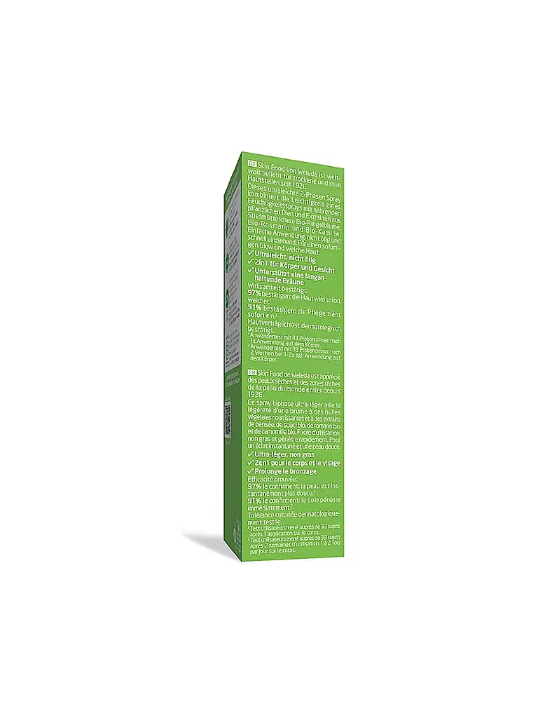 WELEDA | Skin Food Ultra Light Dry Oil 100ml | keine Farbe