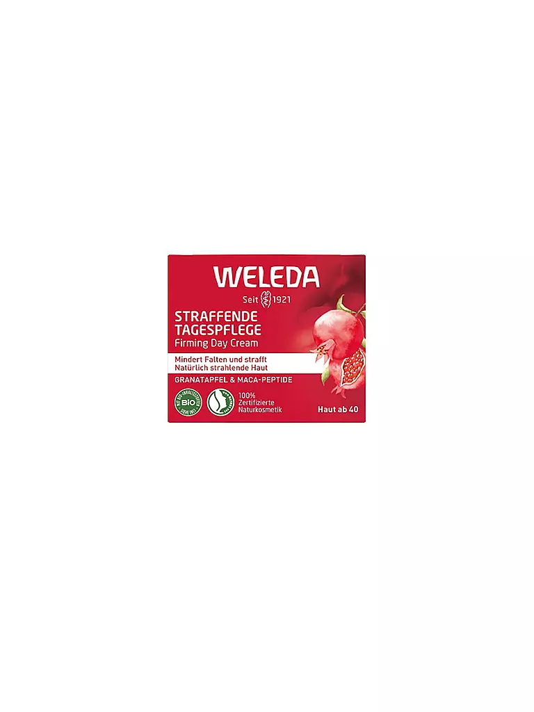 WELEDA | Straffende Tagespflege Granatapfel & Maca-Peptide 40ml | keine Farbe