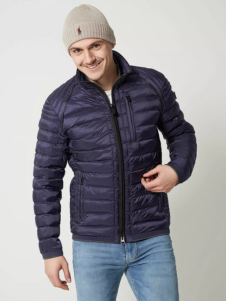 WELLENSTEYN | Leichtsteppjacke Molecule | blau