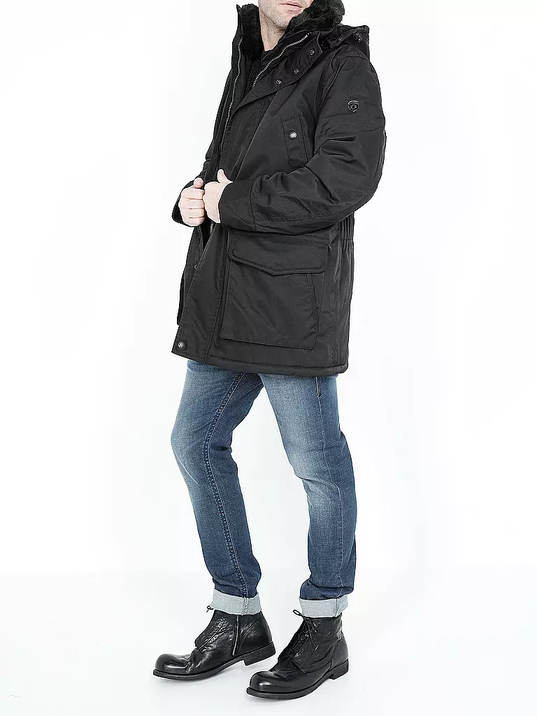 WELLENSTEYN | Parka "Cape Horne" | schwarz