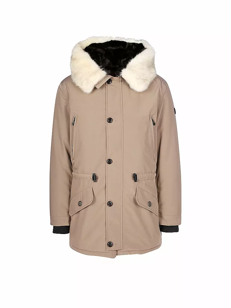 WELLENSTEYN | Parka Black X | beige