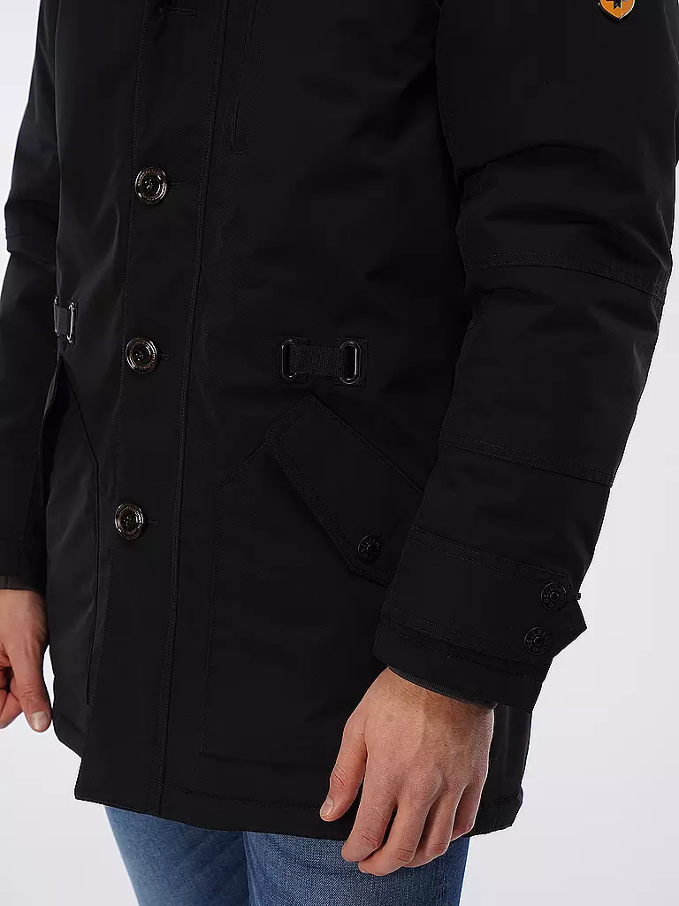 WELLENSTEYN | Parka RIVINGTON | schwarz