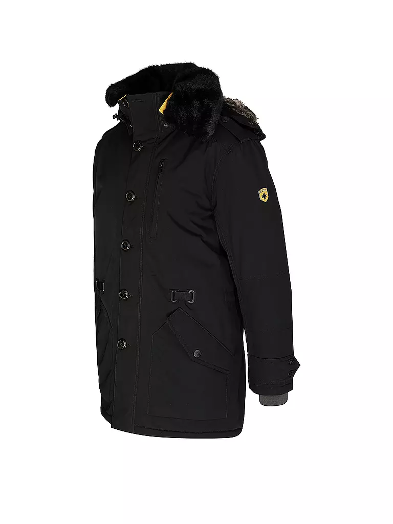 WELLENSTEYN | Parka RIVINGTON | schwarz