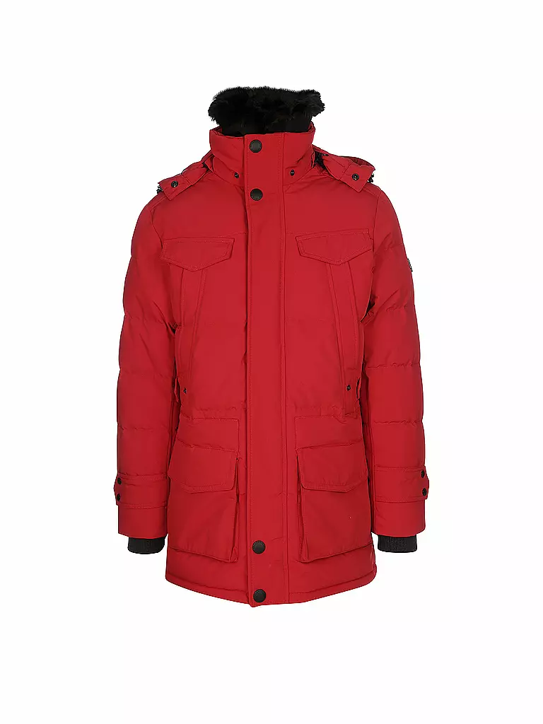 WELLENSTEYN | Parka SEAMASTER | rot