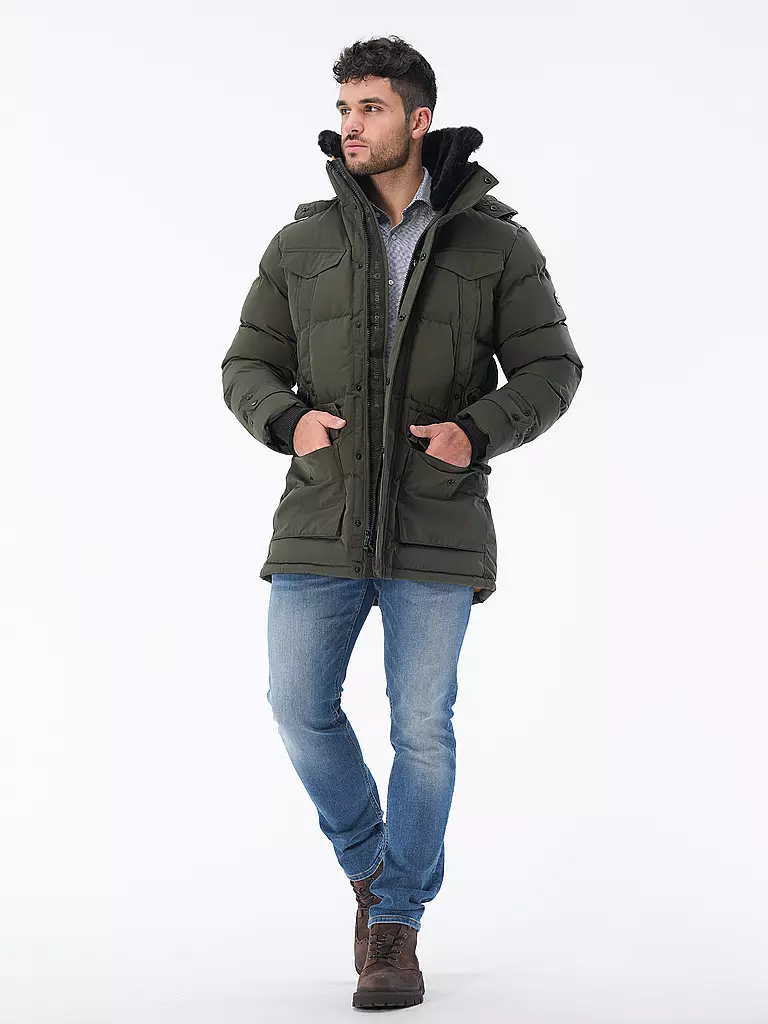 WELLENSTEYN | Parka SEAMASTER | olive