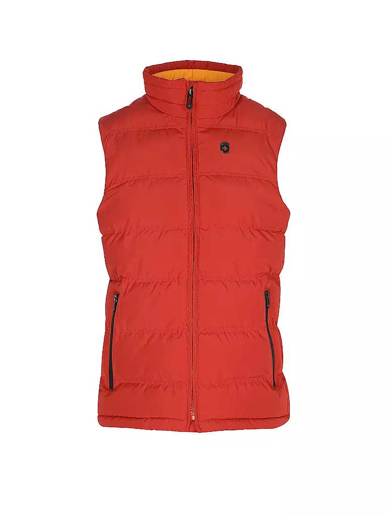 WELLENSTEYN | Steppgilet Snowdome | rot