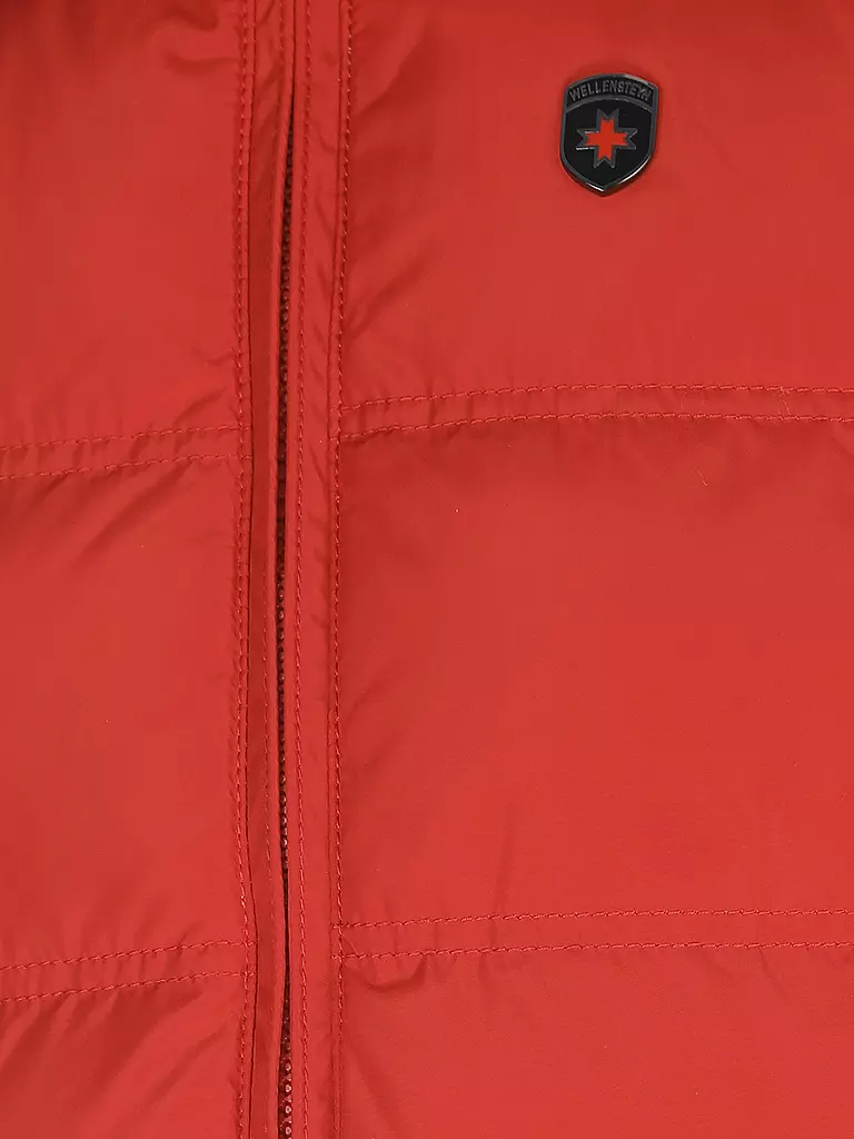 WELLENSTEYN | Steppgilet Snowdome | rot