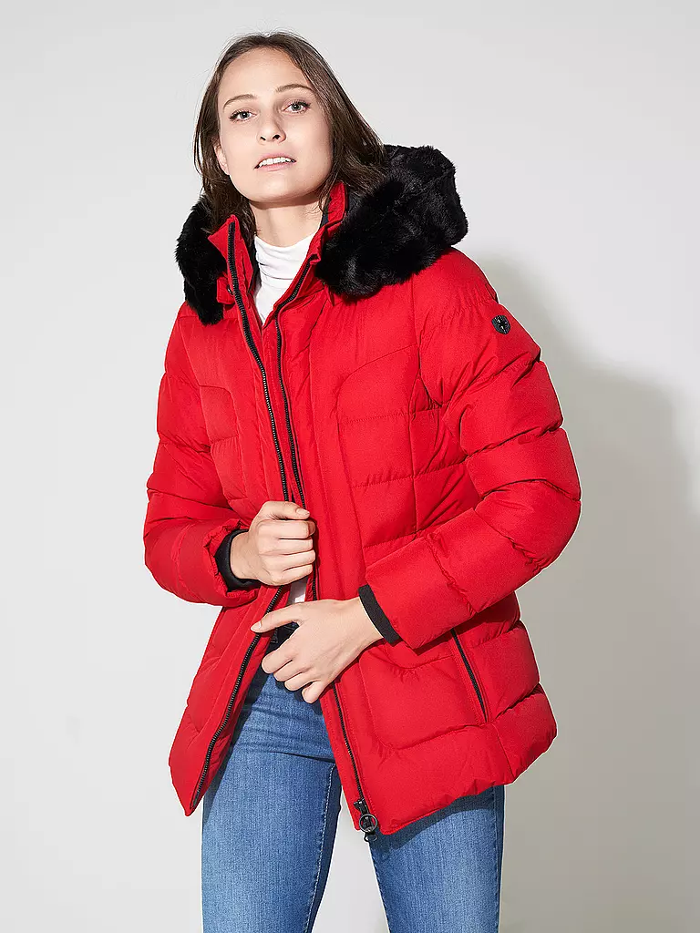 WELLENSTEYN | Steppjacke BELVITESSE MEDIUM | rot