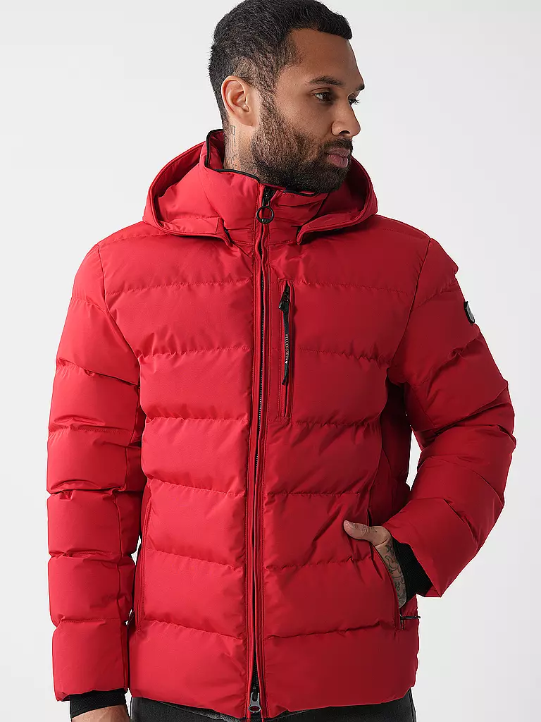 WELLENSTEYN | Steppjacke BLACKBIRD | rot