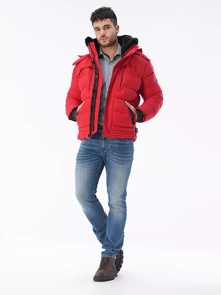 WELLENSTEYN | Steppjacke STARDUST | rot