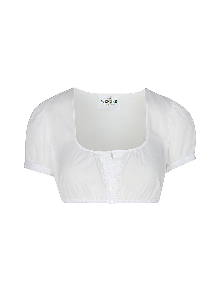 WENGER Dirndlbluse GISELA weiss | 42