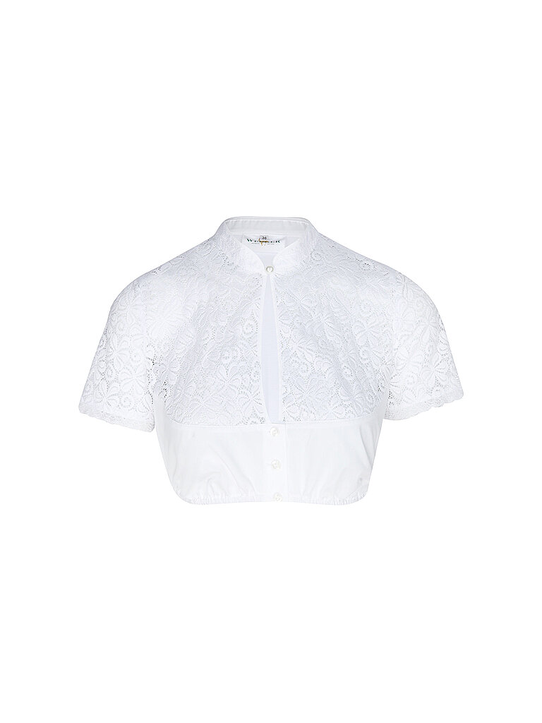 WENGER Dirndlbluse GERLINDE weiss | 44