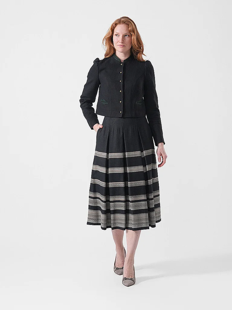 WENGER Jupe traditionnelle LISELOTTE noir | 36