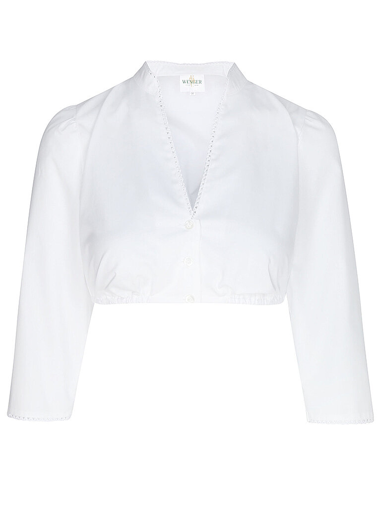 WENGER Dirndlbluse BABSI weiss | 42