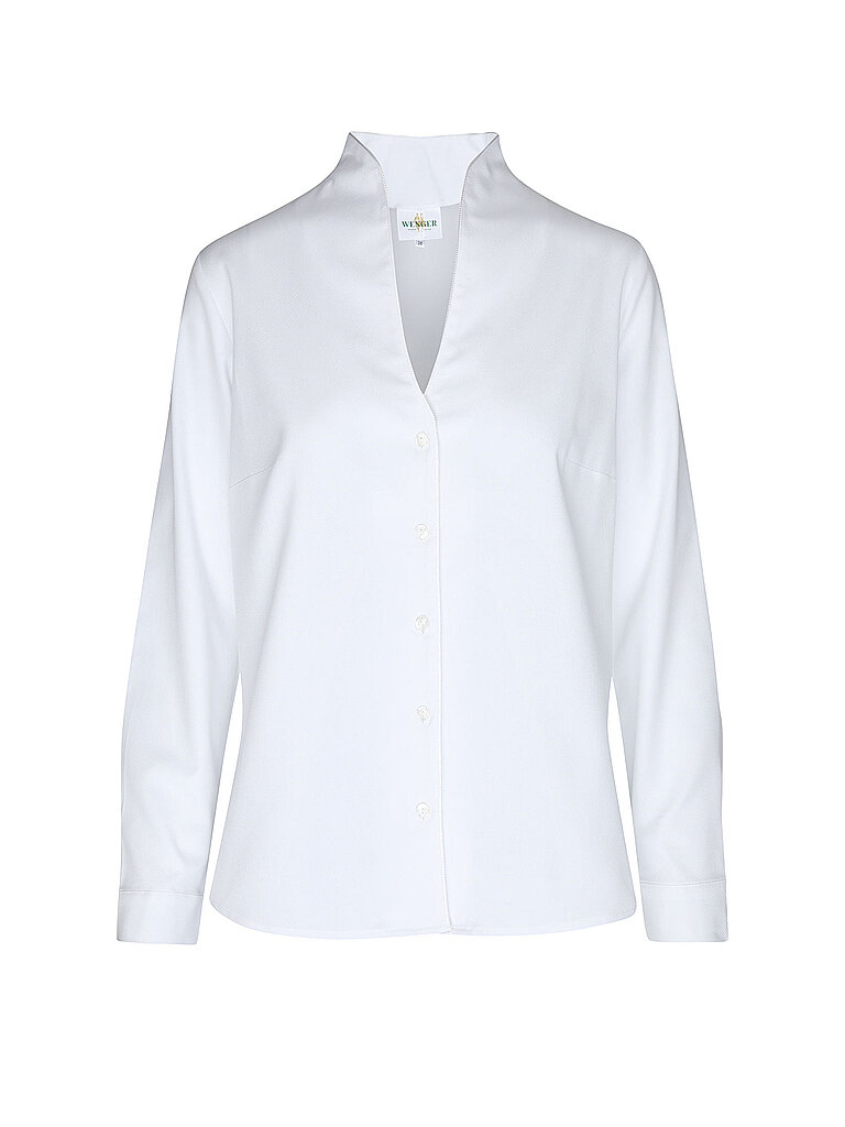 WENGER Trachtenbluse BUCHENAU weiss | 38