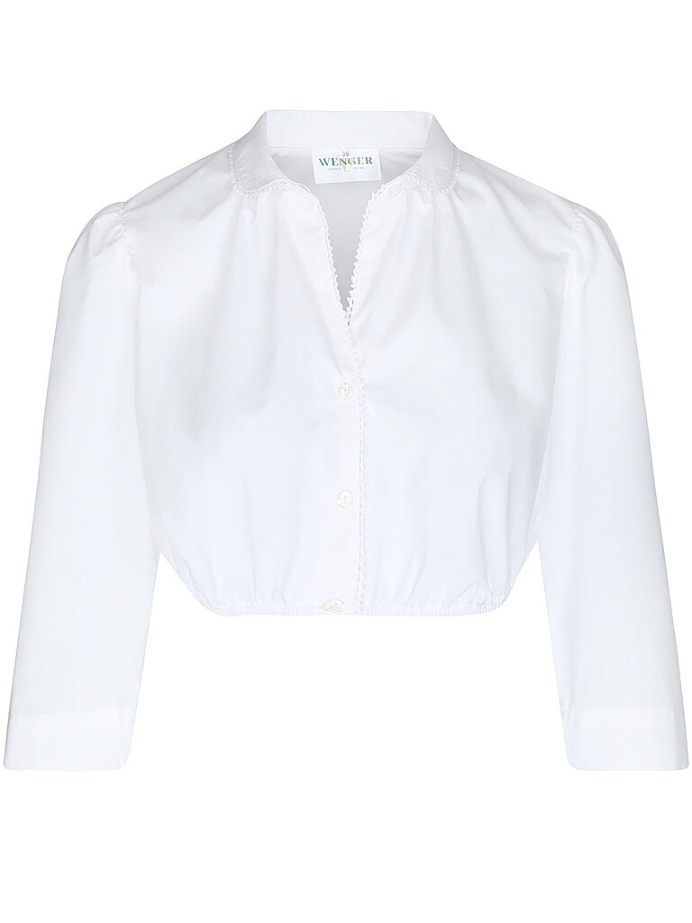 WENGER Dirndlbluse KLARA weiss | 38