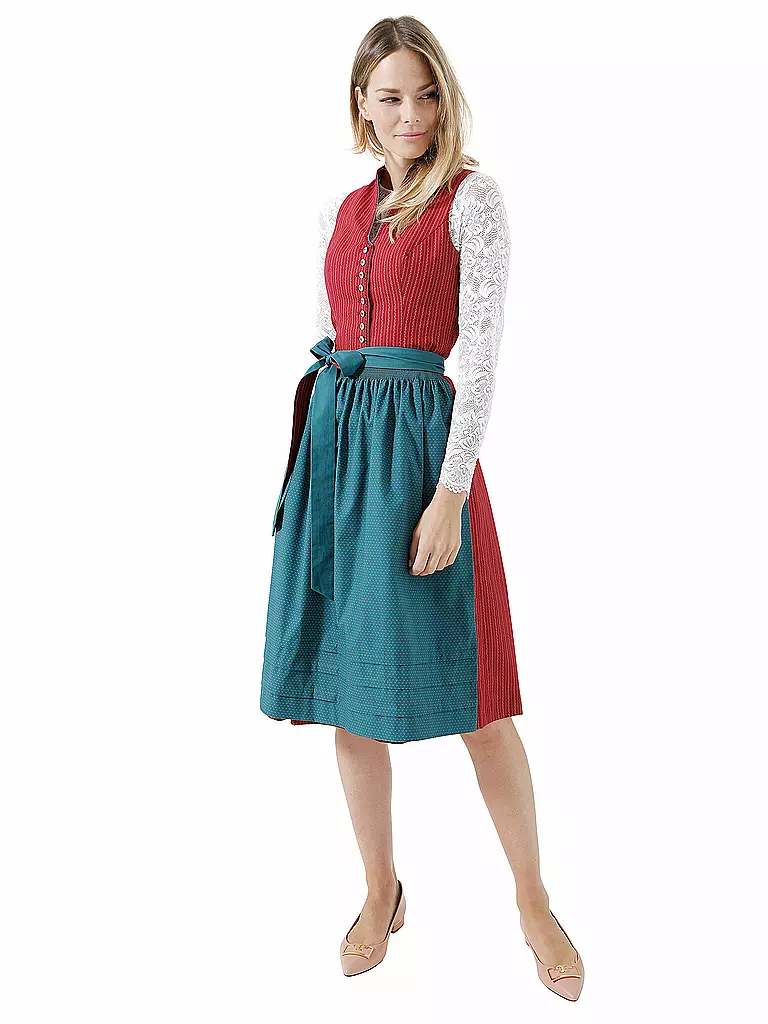 WENGER | Dirndl " Zara " | rot